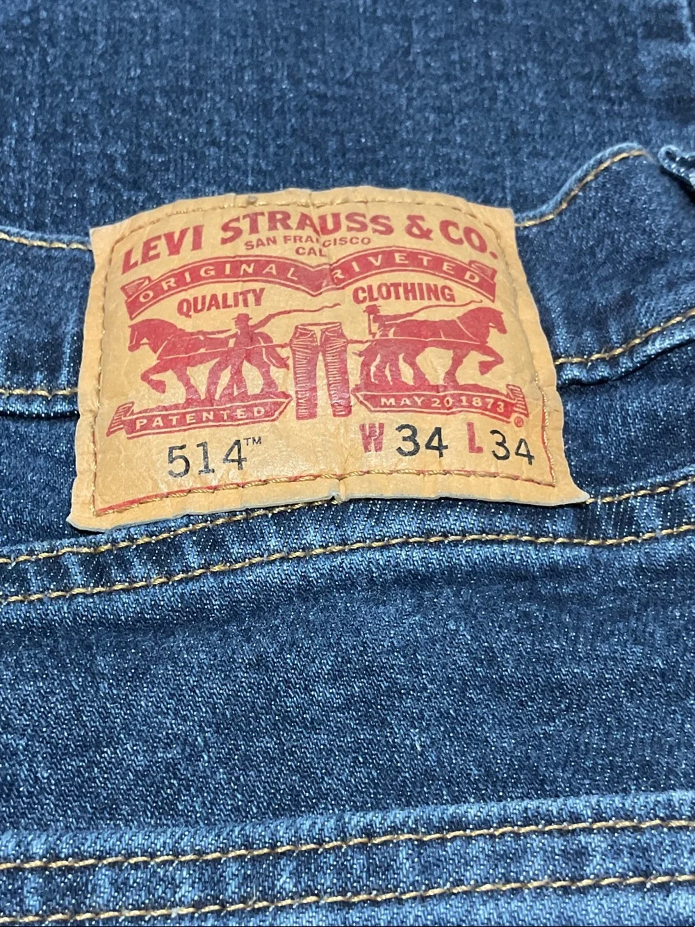 Levi's Men's Straight Jeans - 34x34